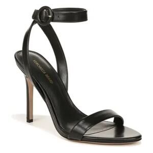 NIB 355 Veronica Beard Women's Darcelle Ankle Strap Stiletto Sandal Pumps 8.5 BL